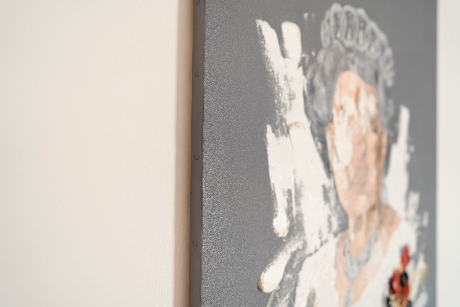 UNTITLED Portrait work (Elizabeth II) contemporary painting art