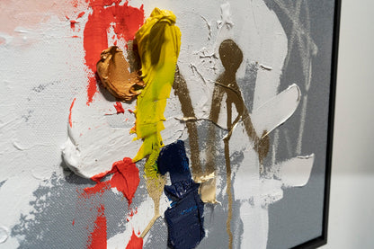 UNTITLED Portrait work (Elizabeth II) contemporary painting art