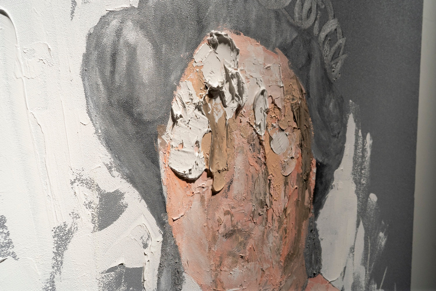 UNTITLED Portrait work (Elizabeth II) contemporary painting art