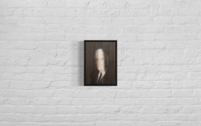 UNTITLED Portrait work (Franklin D. Roosevelt) contemporary painting
