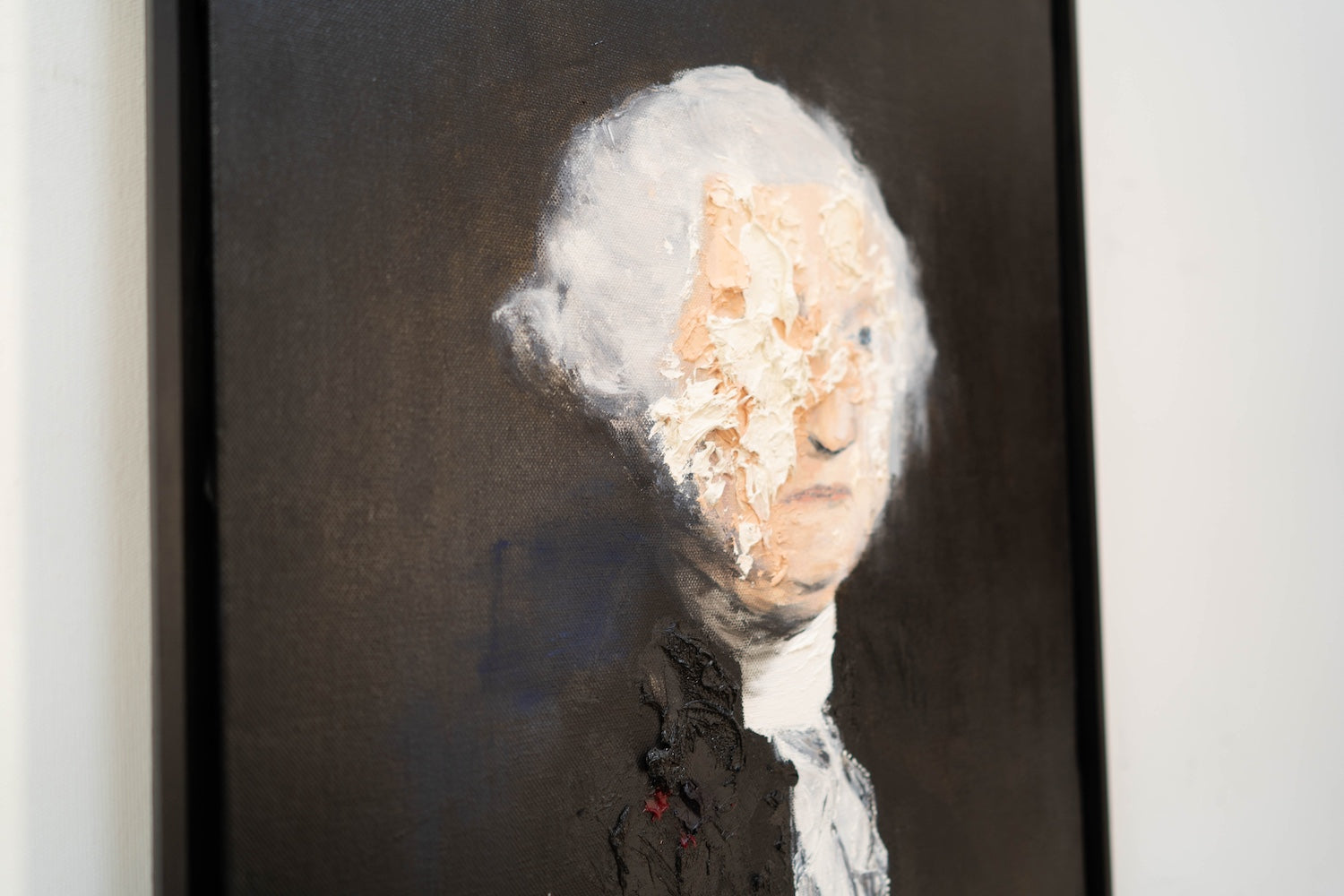 UNTITLED Portrait work(George Washington) contemporary painting art