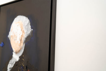 UNTITLED Portrait work (George Washington) contemporary painting art