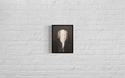 UNTITLED Portrait work (James Madison) contemporary painting art