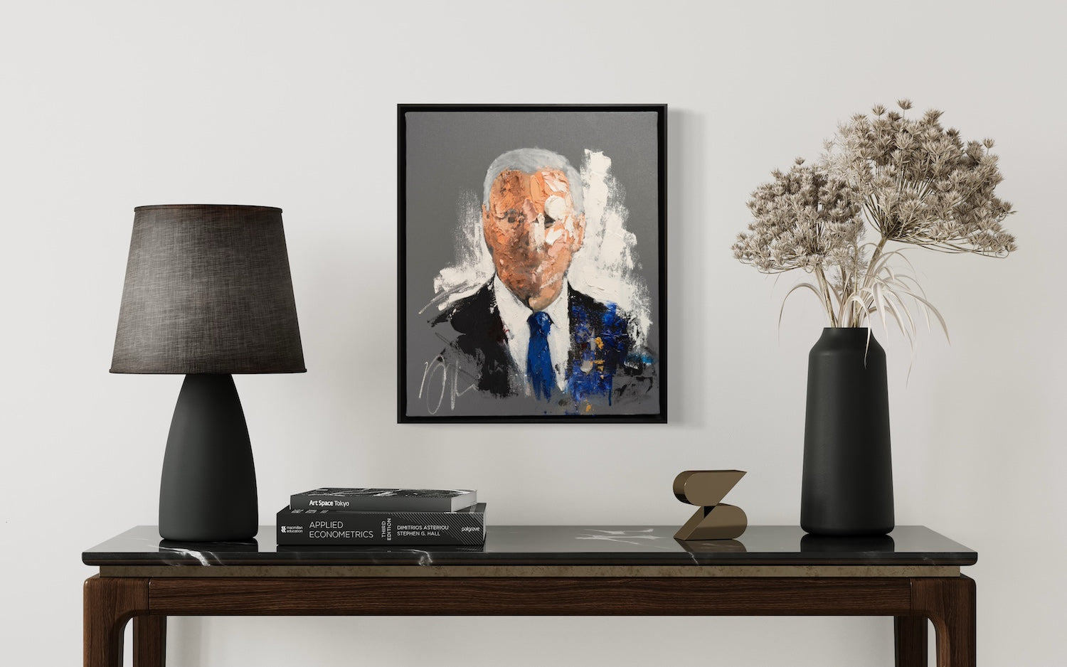 UNTITLED Portrait work (Joe Biden) contemporary painting art
