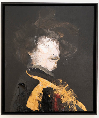 UNTITLED Portrait work (Rembrandt) contemporary painting art