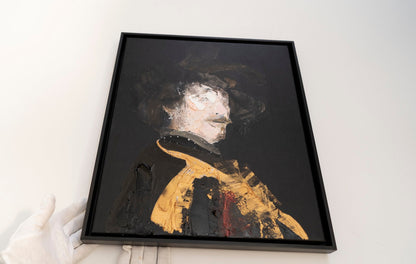 UNTITLED Portrait work (Rembrandt) contemporary painting art