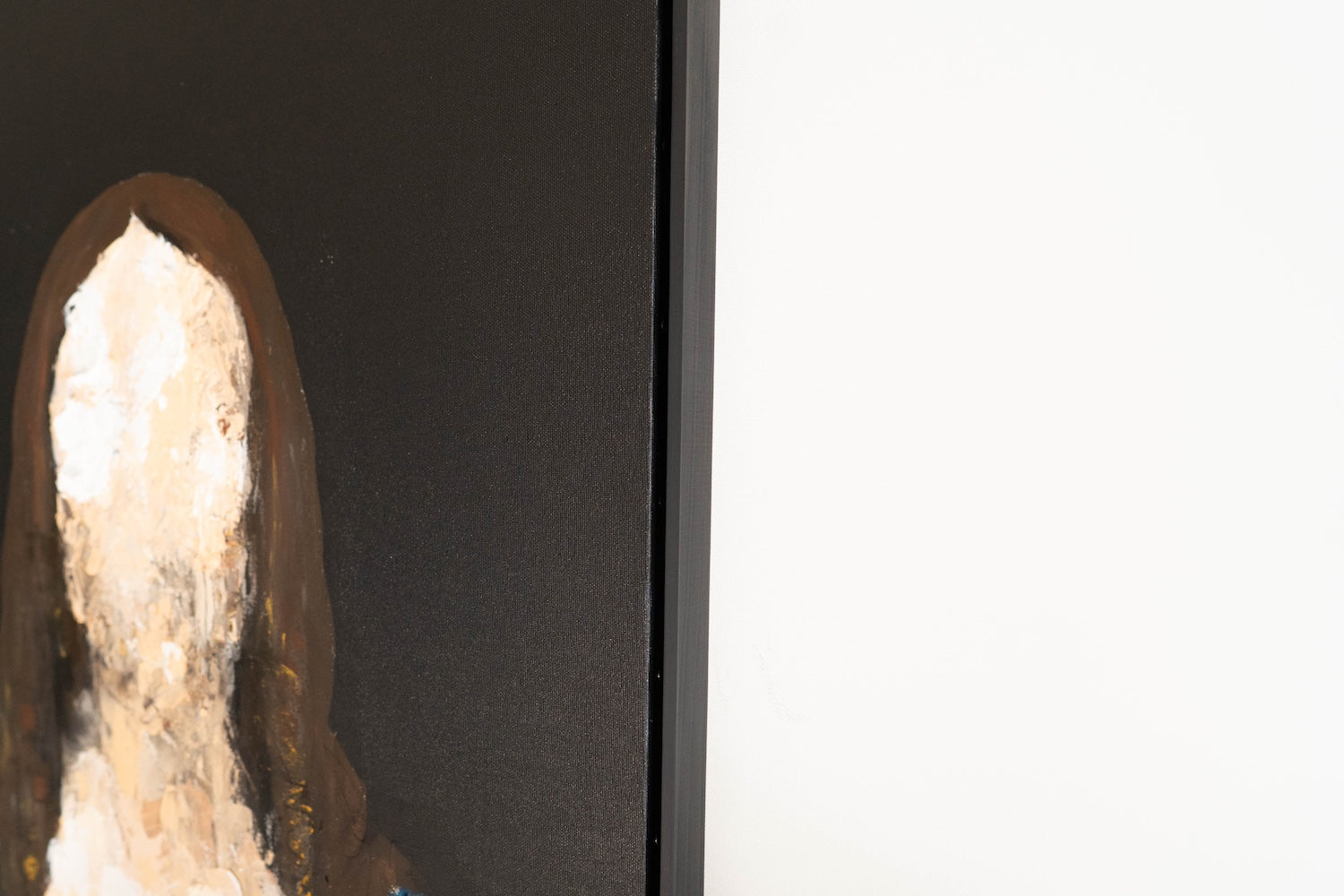 UNTITLED Portrait work (Salvator Mundi /Leonardo da Vinci) contemporary painting art