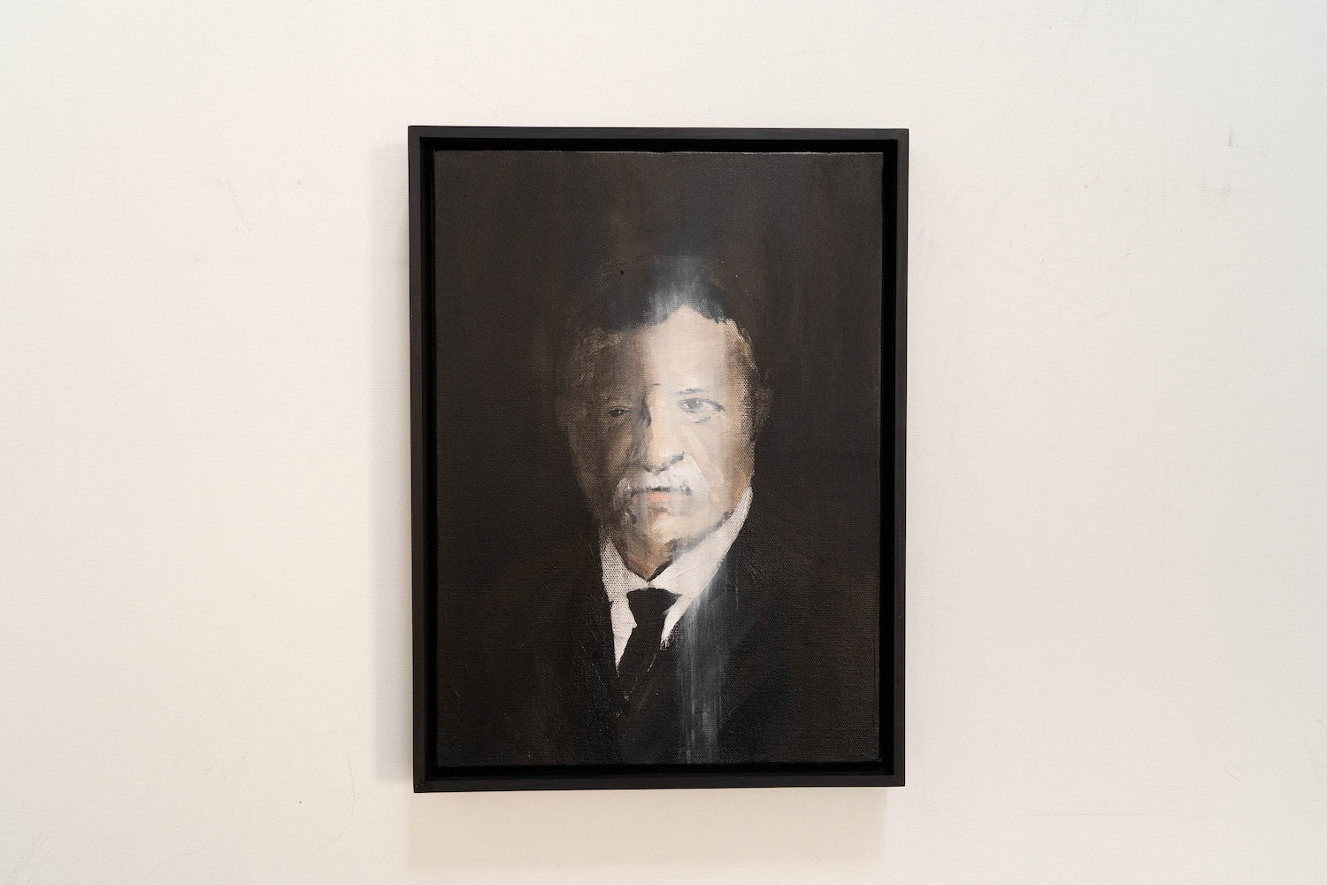 UNTITLED Portrait work (Theodore Roosevelt) contemporary painting