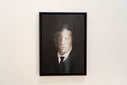 UNTITLED Portrait work (Theodore Roosevelt) contemporary painting