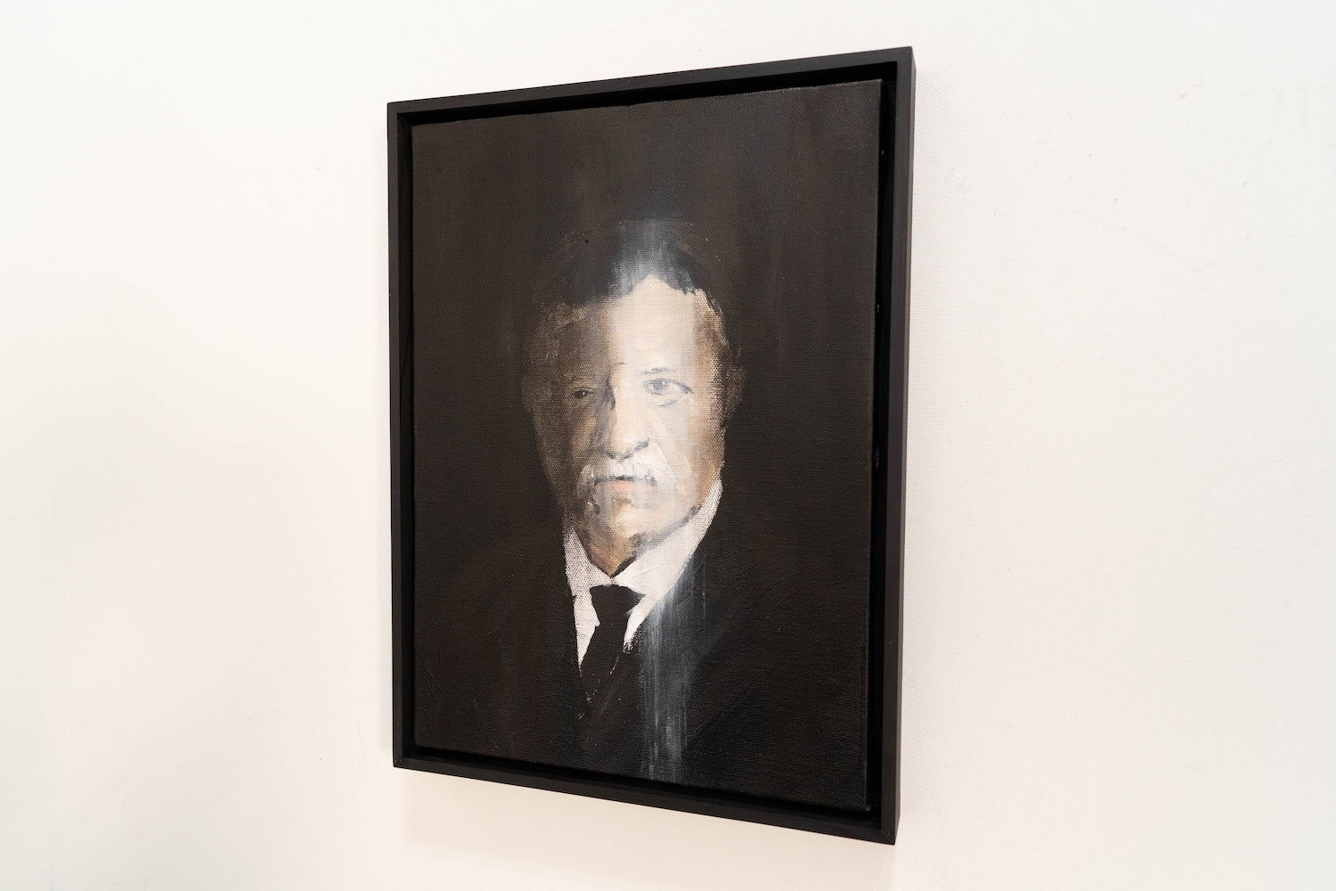 UNTITLED Portrait work (Theodore Roosevelt) contemporary painting
