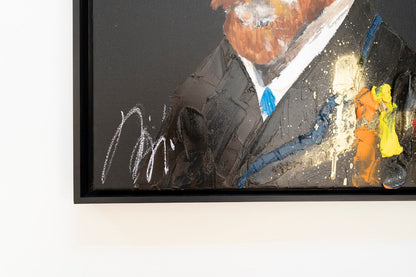 UNTITLED Portrait work (Van Gogh) contemporary painting art