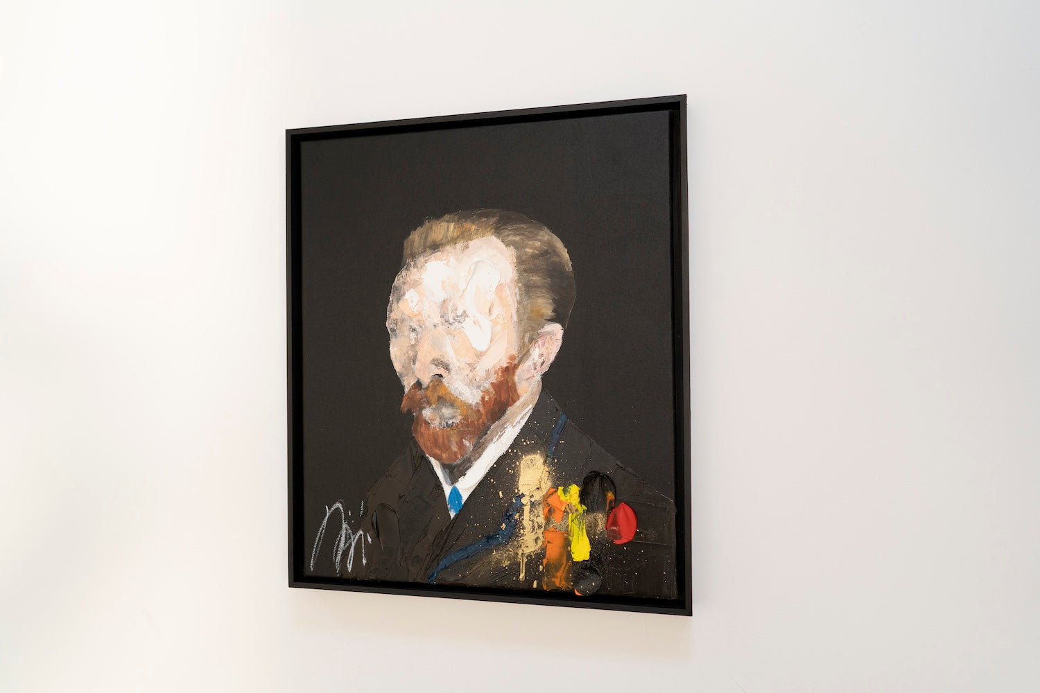 UNTITLED Portrait work (Van Gogh) contemporary painting art