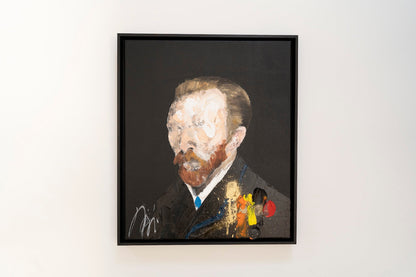 UNTITLED Portrait work (Van Gogh) contemporary painting art