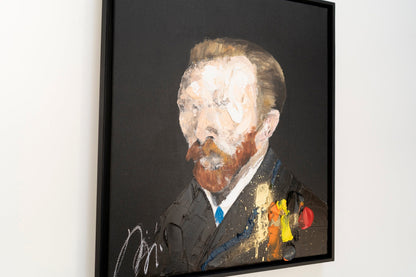 UNTITLED Portrait work (Van Gogh) contemporary painting art