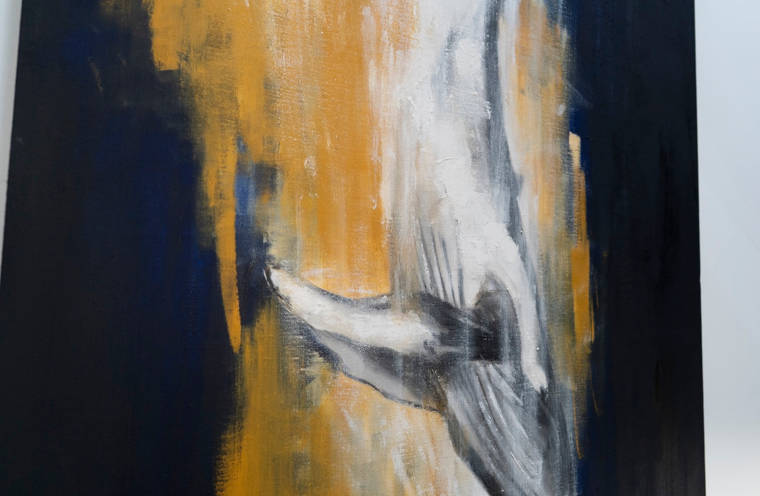 contemporary painting Whale
